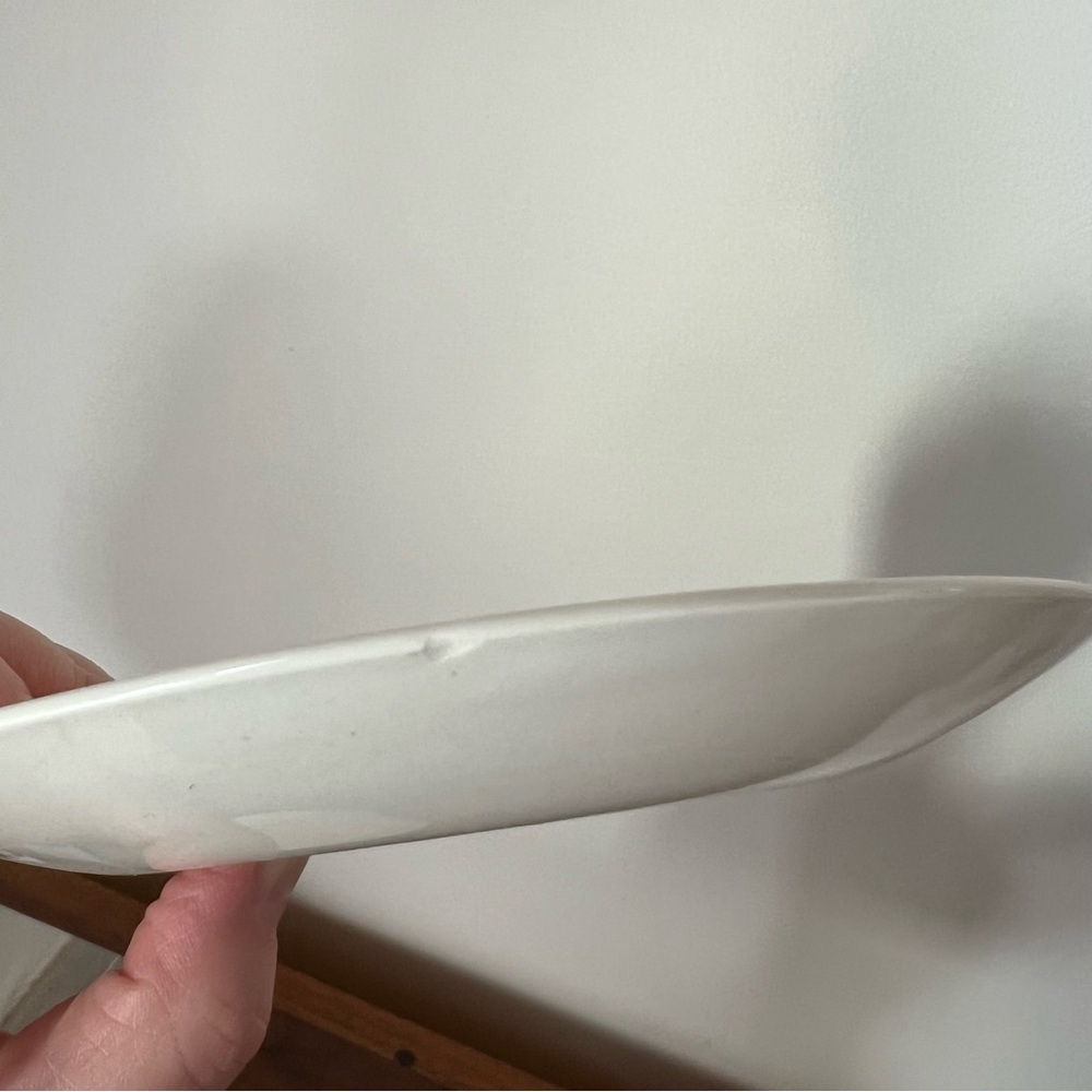 Vintage ceramic plates with delicate floral design - Picture 5 of 5